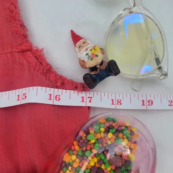 ALRT'D STATE Red Briar Button Back Tank Size Small - Picture 3 of 14